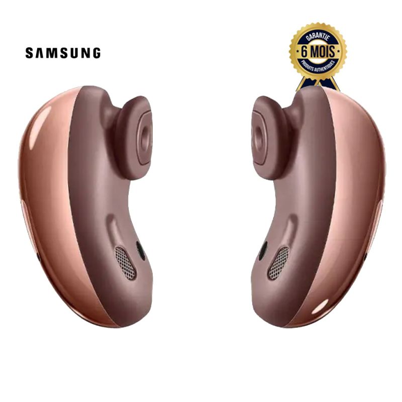 SAMSUNG GALAXY BUDS LIVE - Écouteur Sans Fil - Bluetooth - 6h - Annulation active du bruit - 6 mois