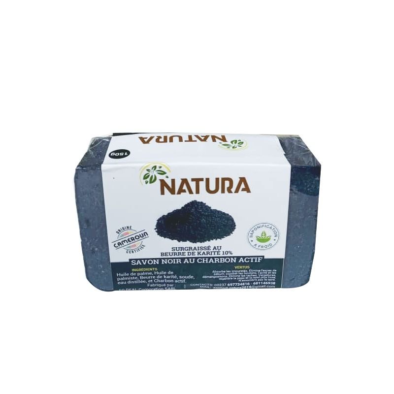 savon noir au charbon