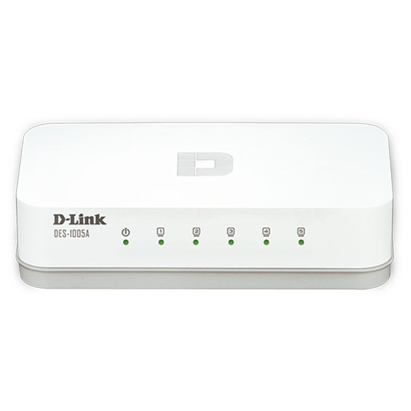 Switch DLINK DES-1005A Glotelho