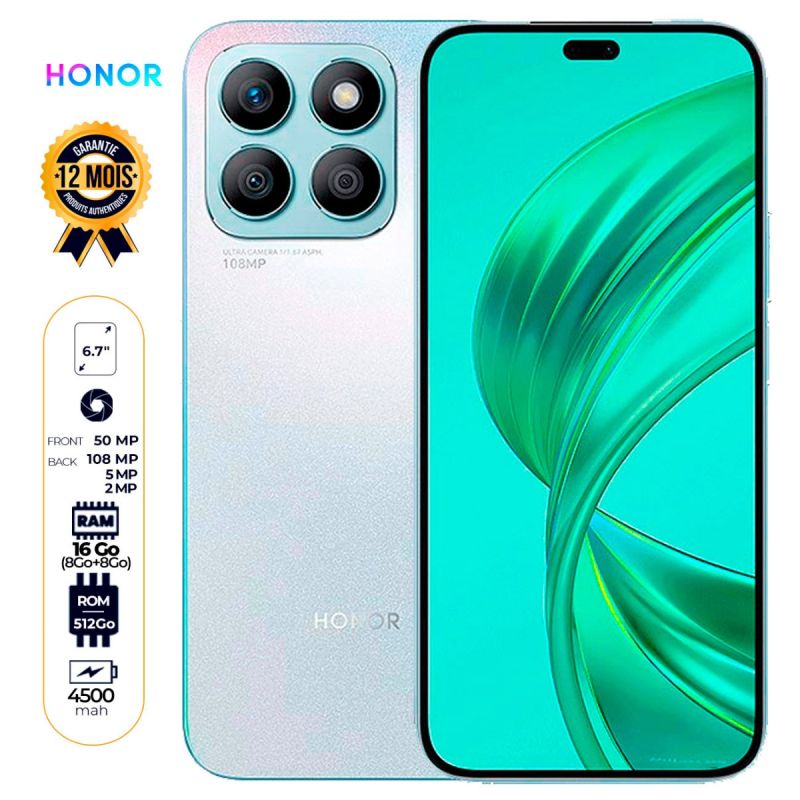 Smartphone Honor X8b 512 Go prix Cameroun chez Glotelho