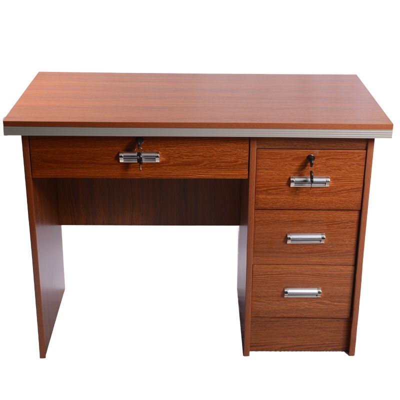 Table de bureau - 19727-MDF - Table de secretaire - 1 metre - En bois - Marron |Glotelho Cameroun