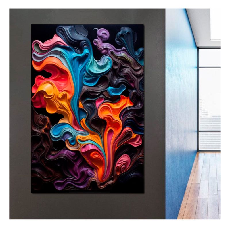 Tableau décoratif - Symphonie du crépuscule dans des teintes 