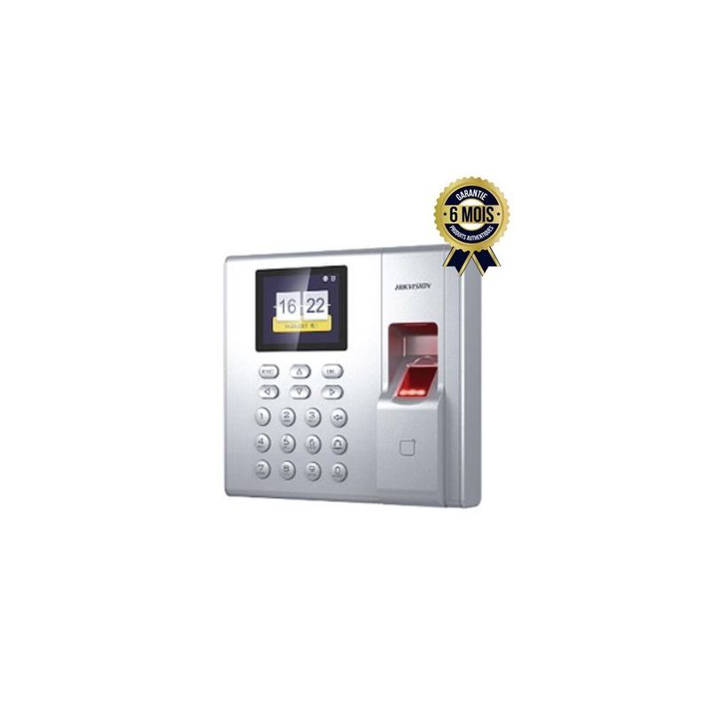 Terminal de Présence D'empreintes Digitales Hikvision DS-K1T8003MF - Alarme anti-sabotage | Glotelho Cameroun