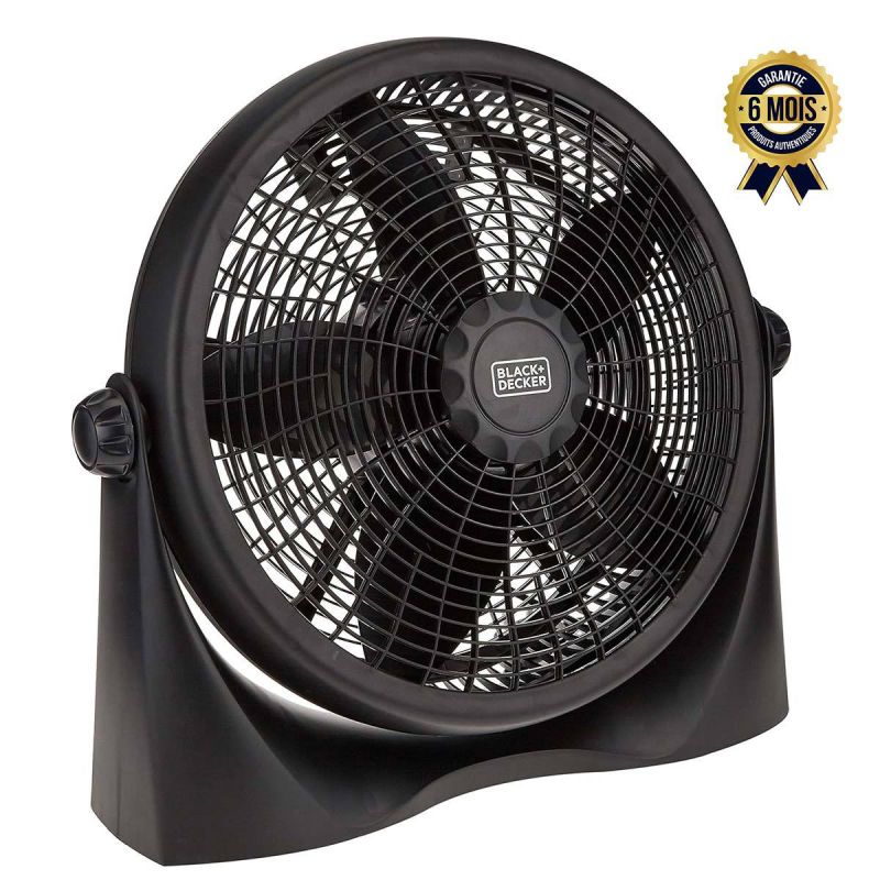 Ventilateur Puissant et Facile à Transporter 16 '' - 55 watts - Black & Decker | Glotelho Cameroun