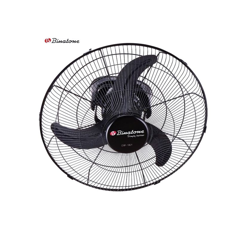 Ventilateur Mural - Binatone 18 pouce OBF-1605 - Noir| Glotelho Cameroun