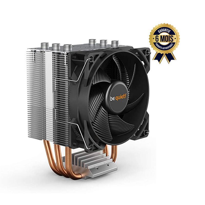 Ventirad Tour - Be Quiet ! Pure Rock Slim 2  PWM - Socket AMD AM4   et Intel 120  | Glotelho Cameroun