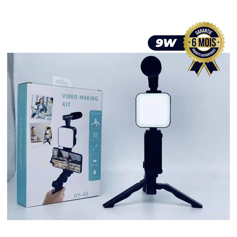 Kit de création vidéo AY-49 idéal pour vos propres vidéos| Glotelho Cameroun
