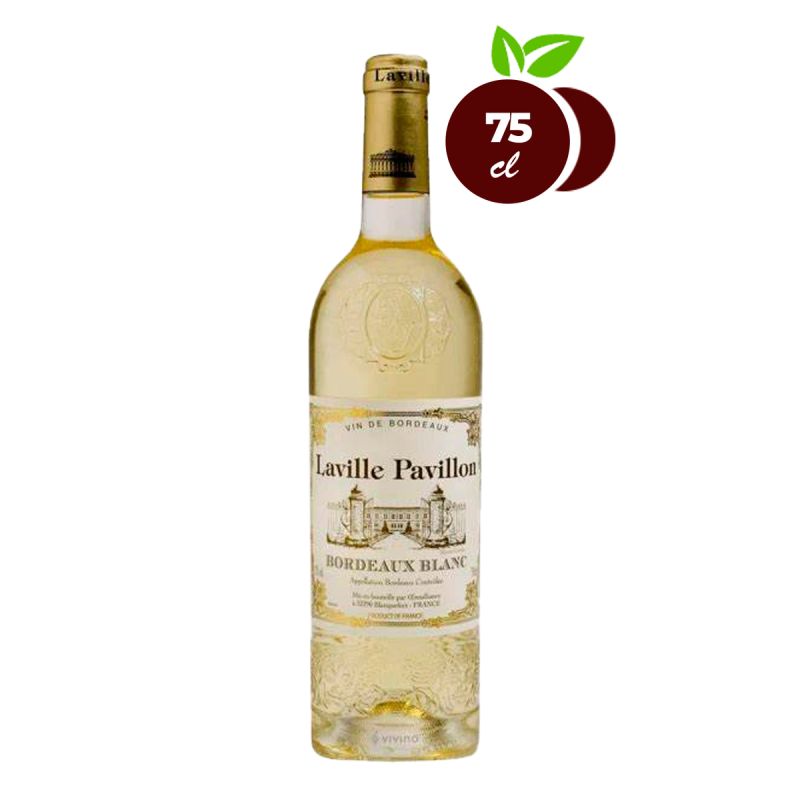Vin Bordeaux Blanc - LAVILLE PAVILLON - 75 CL