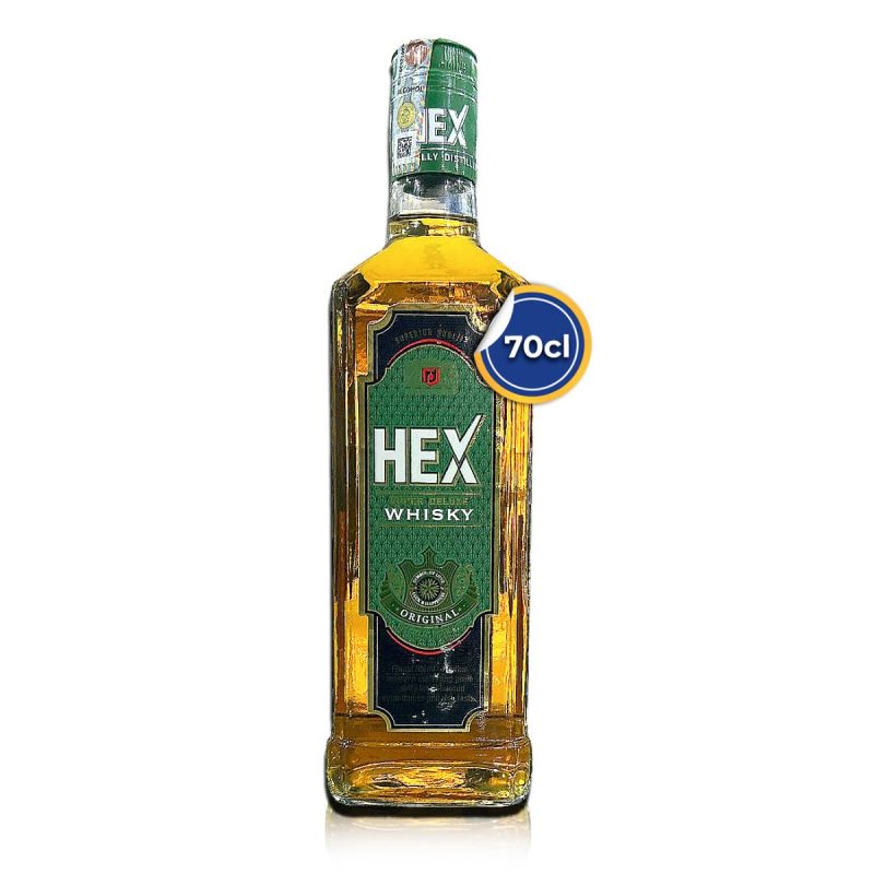 Whisky Hex – Bouteille de 70cl - 40 % vol