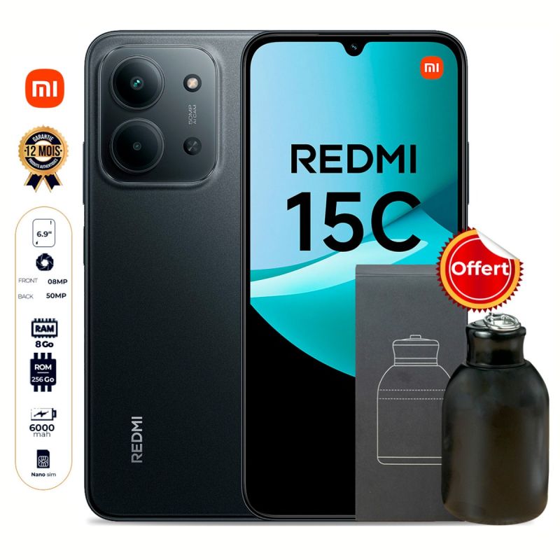 Xiaomi – Redmi 15C au prix Cameroun