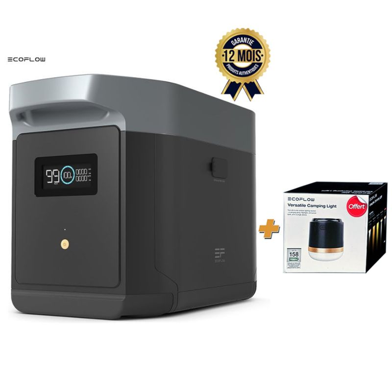 Station électrique portable - EcoFlow DELTA 2 Max Extra Battery