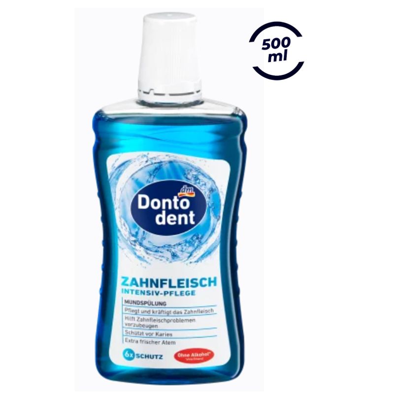  Soins intensifs des gencives de bain de bouche - Dontodont - 500 ml  - (Prix en fcfa) | Glotelho Cameroun