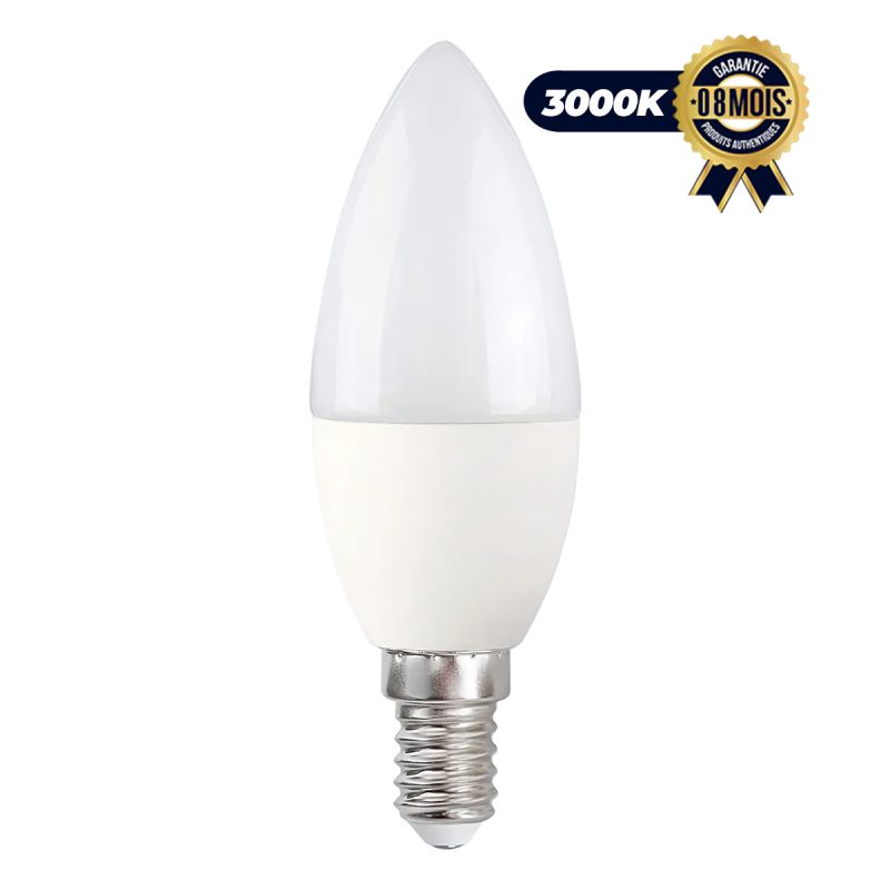 Ampoule LED 5W - Lumière  Jaune - FSL E14 - 3000K