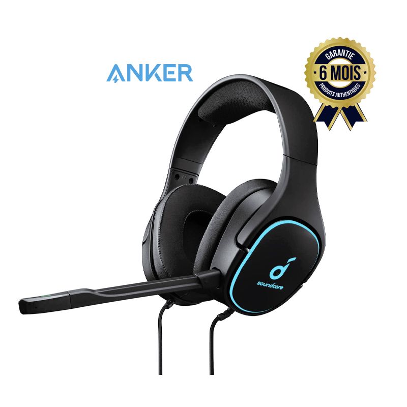 Casque filaire - Anker Soundcore Strike 3 - Casque de jeu adéquat pour vous| Glotelho Cameroun