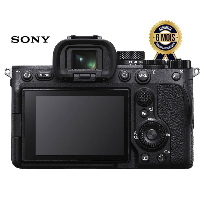 Appareil photo hybride Prix en fcfa - Sony Alpha 7 IV - Plein format - 33 MP - Sans Miroir - Stabilisation 5 axes - Ecran 3" tactile orientable - Viseur OLED - Vidéo 4K 10 bits 4:2:2 - Wi-Fi/Bt/NFC| Glotelho Cameroun