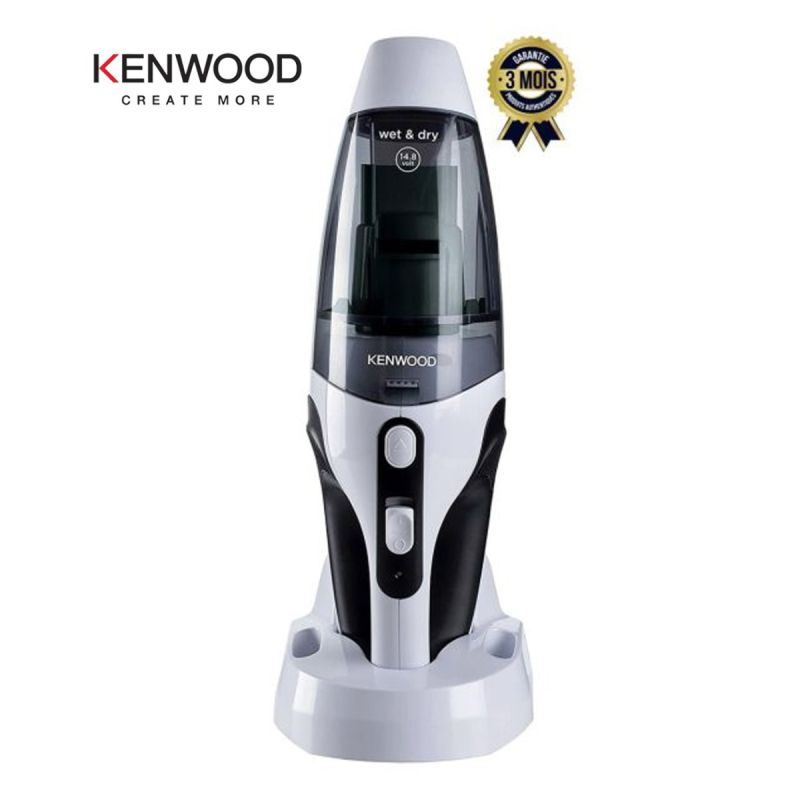 Aspirateur &agrave; main - eau et poussi&egrave;re - KENWOOD - HVP19.000BW - Batterie lithium-ion 14,8 V  - 3mois|Glotelho Cameroun