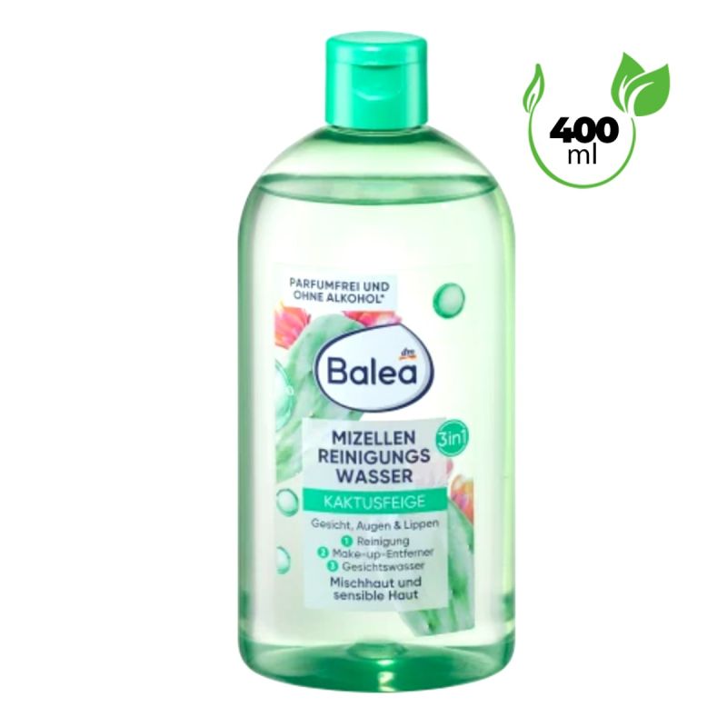 Balea - Eau Micellaire - Nettoyant, démaquillant et tonifiant visage - 400 ml