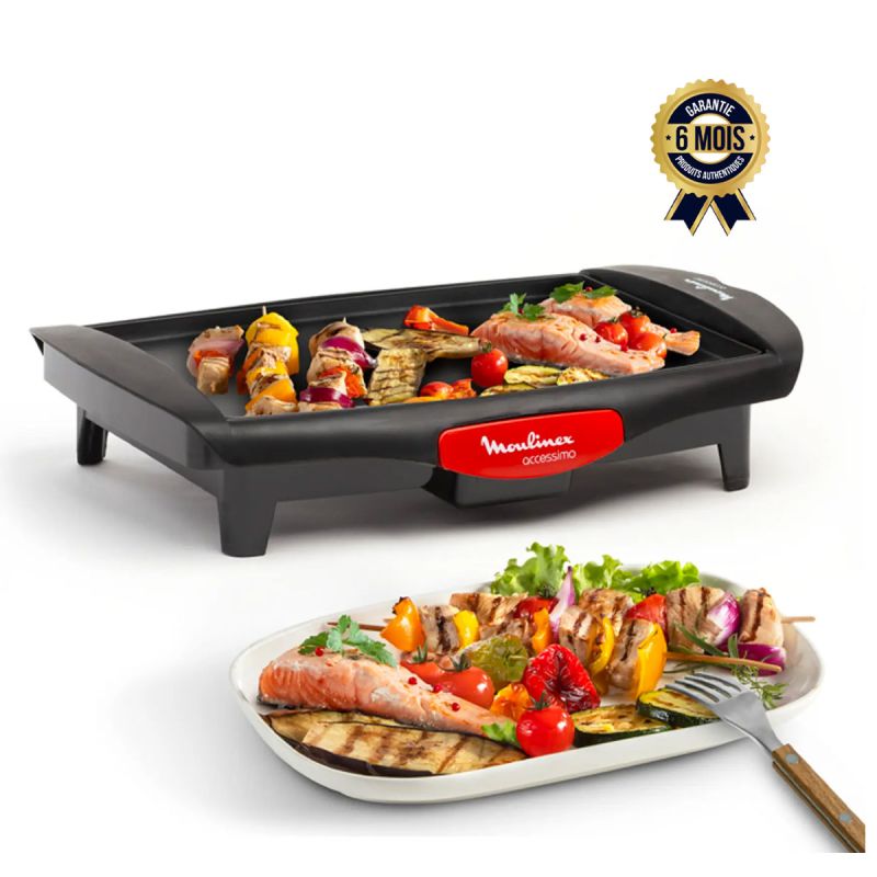 Barbecue électrique - Prix en fcfa - Moulinex Accessimo CB5608 - Grill| Glotelho Cameroun
