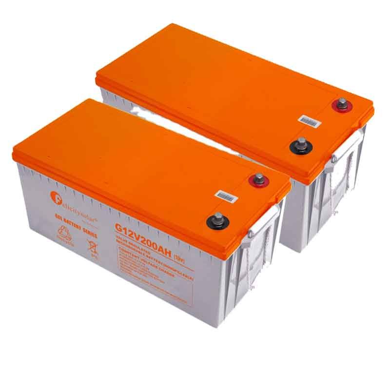 Batterie Solaire Gel 200AH/12V - Felicity solar - 6 mois glotelho Cameroun