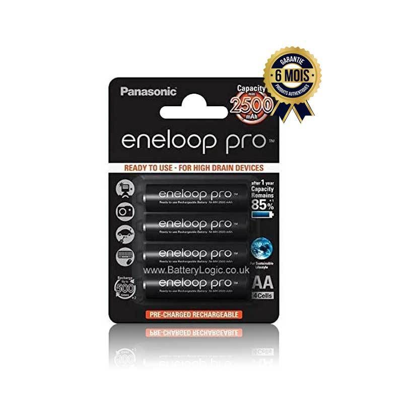 Batterie Rechargeable Ni-MH - BK3HCCA4BA - Haute Capacité - 2550 mAh | Glotelho Cameroun