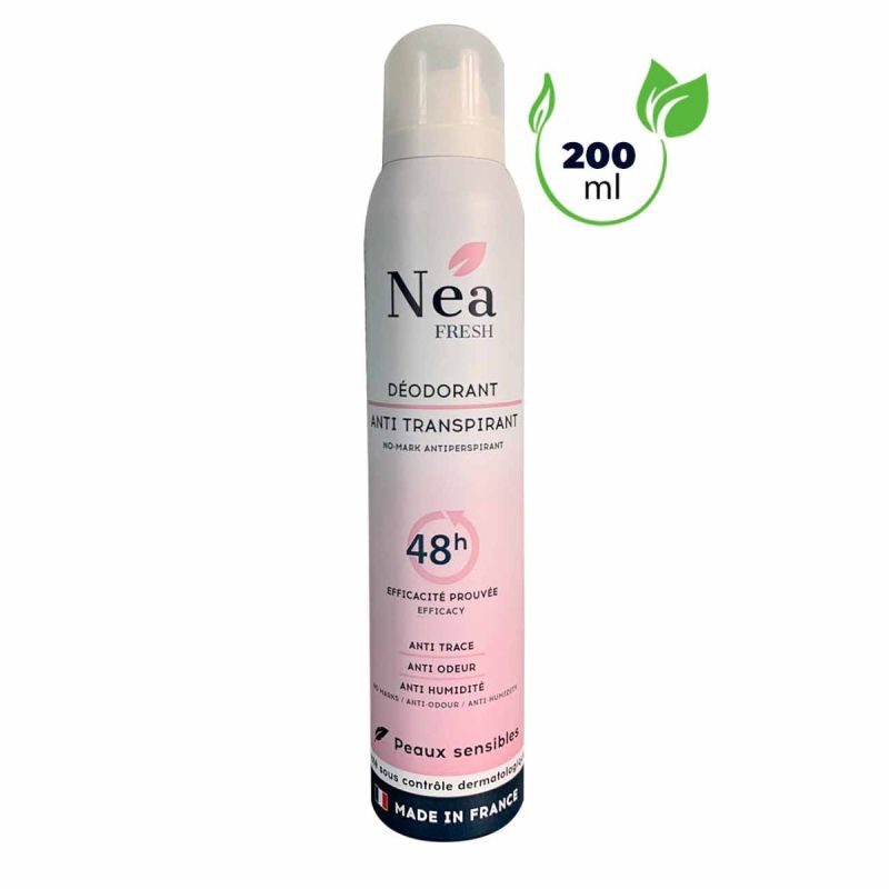 Déodorant anti-trace anti-transpirant - Nea Fresh - 48 h prix sur Glotelho