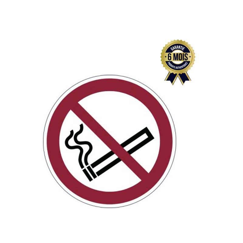 Pictogramme adhésif de signalisation - Défense de fumer - Garantie 6 Mois 