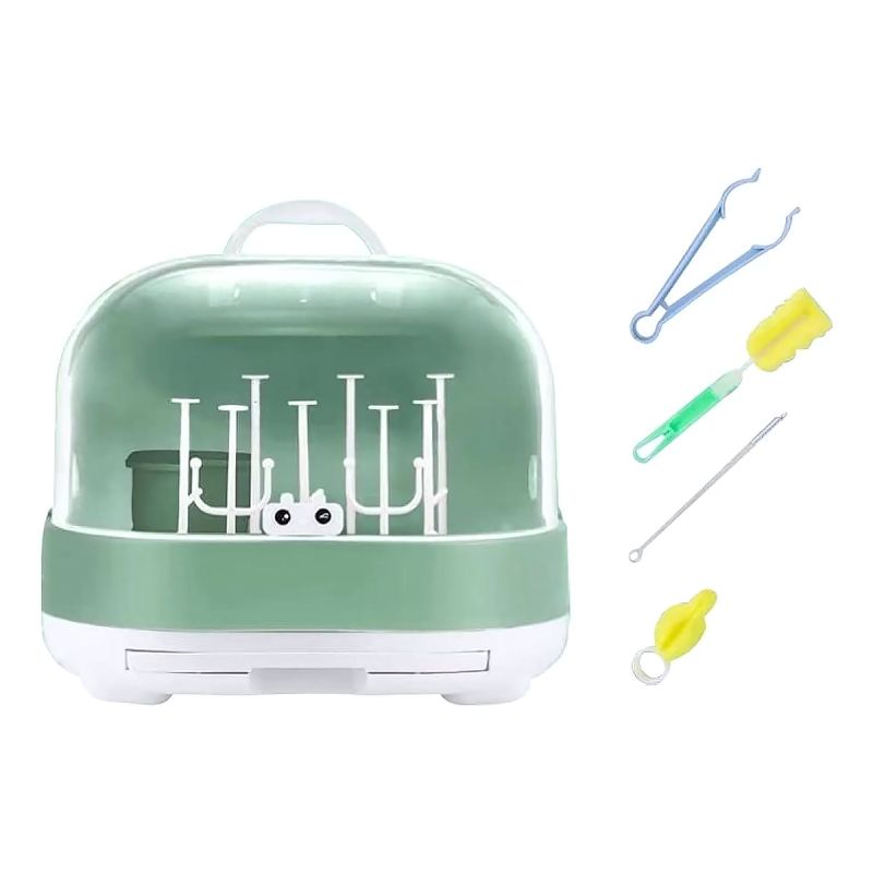 Boîte de rangement pour séchage de bouteilles - Egouttoir anti-poussière avec couvercle