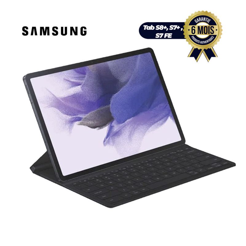 Book Cover Keyboard pour SAMSUNG Galaxy Tab  S8+/ S7+ / S7 FE - 06 mois| Glotelho Cameroun