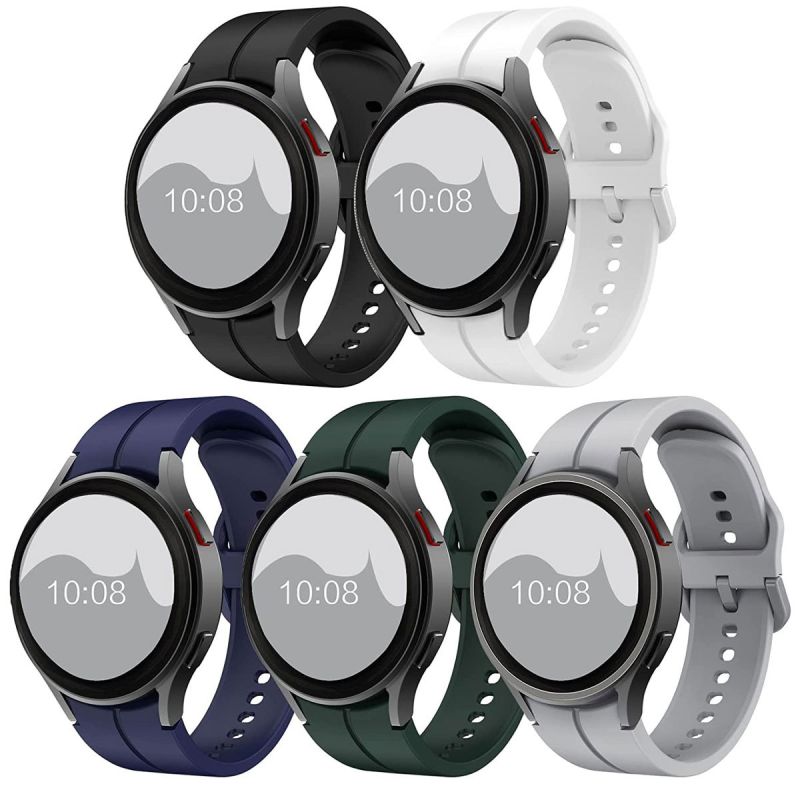Bracelet de rechange en silicone - Samsung Galaxy Watch 5 Pro 45 mm | Glotelho Cameroun