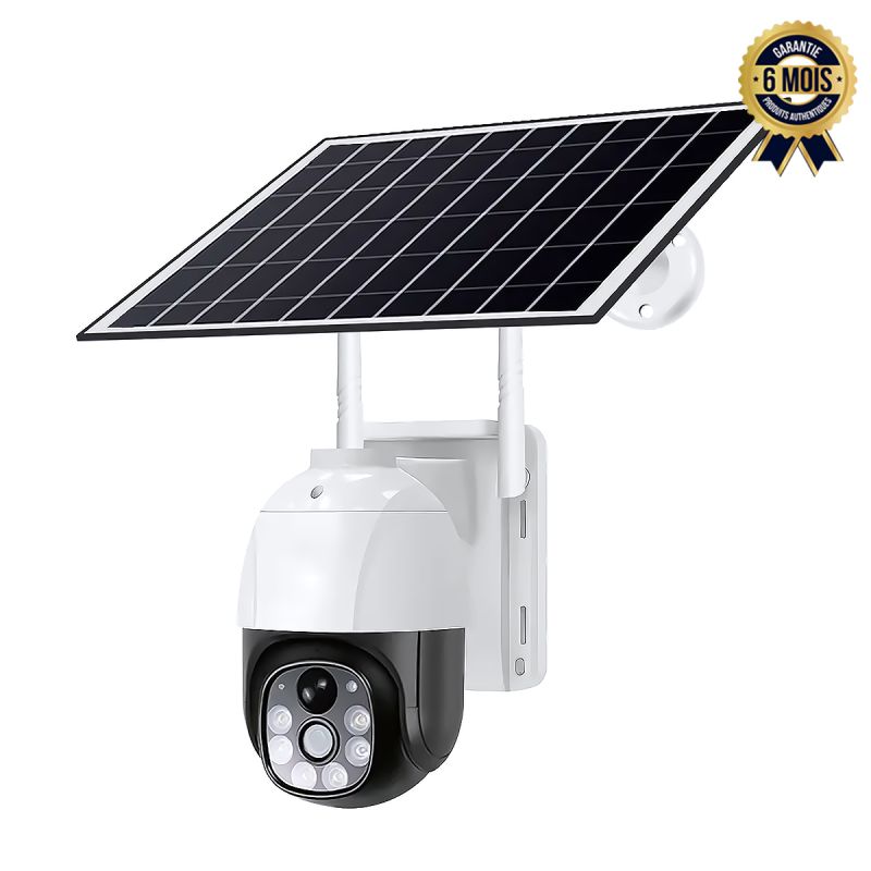 Caméra de surveillance Wifi Smart prix en fcfa - 4G - Avec Panneau solaire intégré VC9 - 6 Mois| Glotelho Cameroun