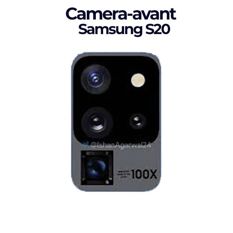 Pièce de rechange d'origine Pour camera - avant Samsung S20  | Glotelho Cameroun