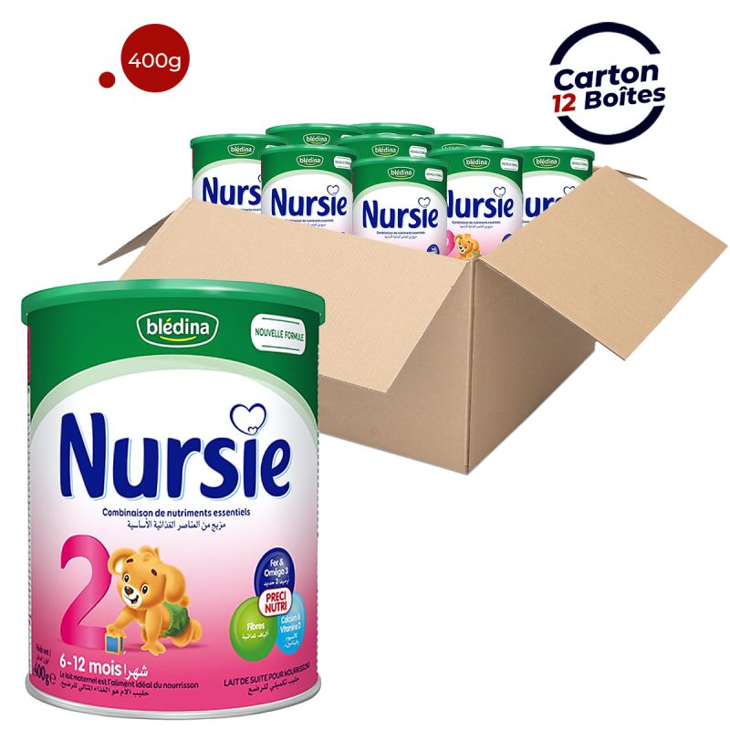 Carton 12 boîtes de Nursie 2 - 400G 