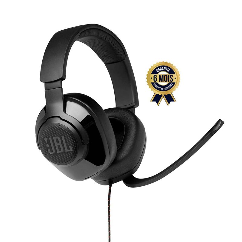 Casque de jeu filaire - JBL Quantum 200 - Scène sonore réaliste - Bandeau léger  | Glotelho Cameroun