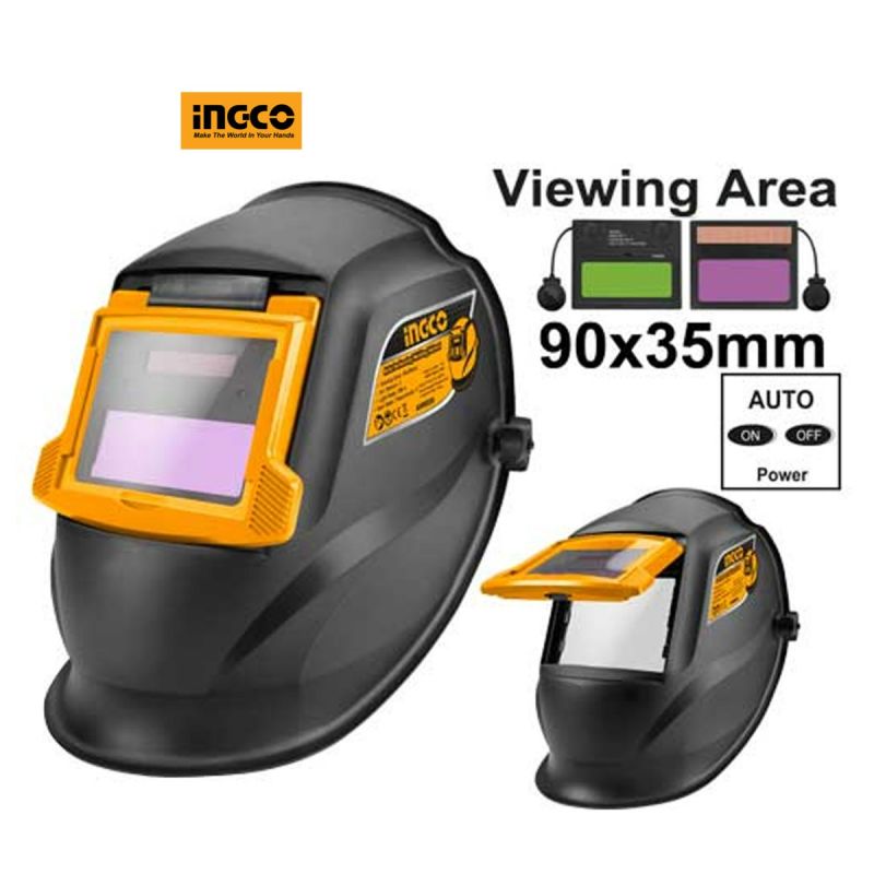 Casque de soudure à assombrissement automatique - INGCO AHM009