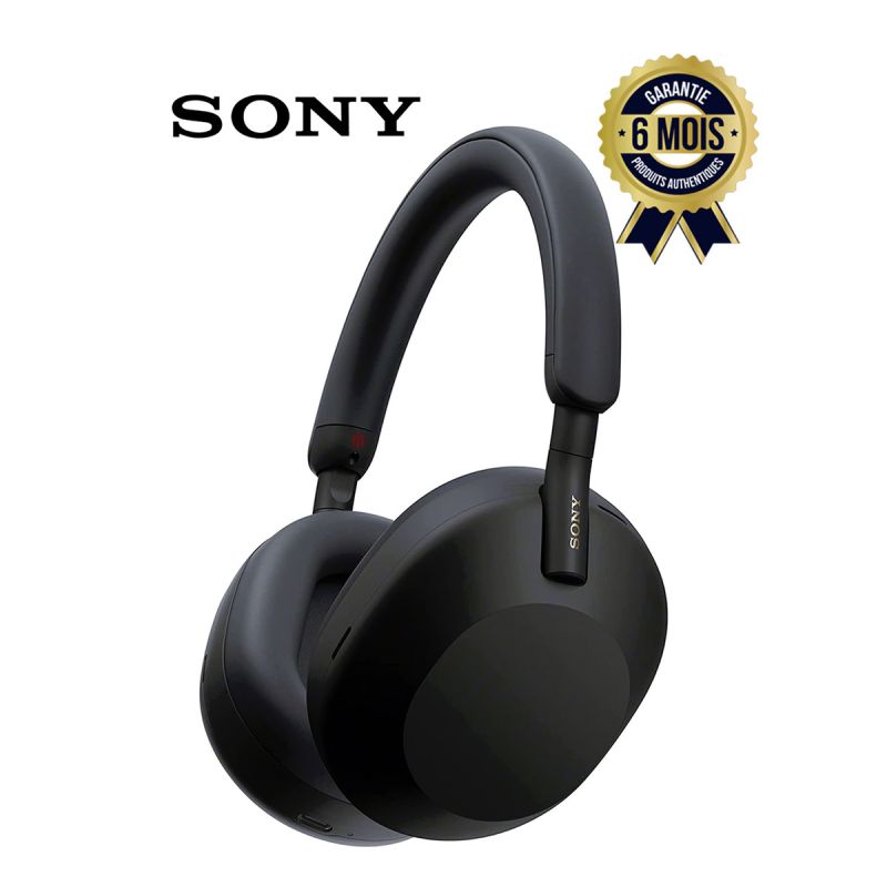 Casque sans fil Sony - Prix en fcfa - WH-1000XM5 - Réduction de bruit - Autonomie 30 H - Avec Micro intégré| Glotelho Cameroun