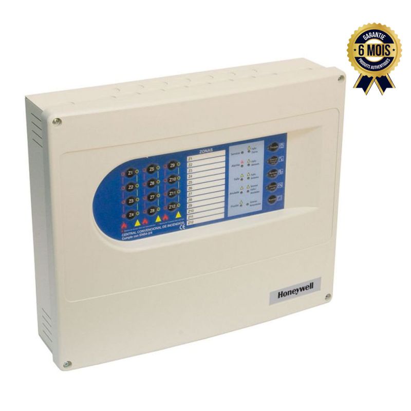 Centrale Incendie conventionnelle - Esser Honeywell VSN8-LT - Avec 08 Zones - 6 Mois