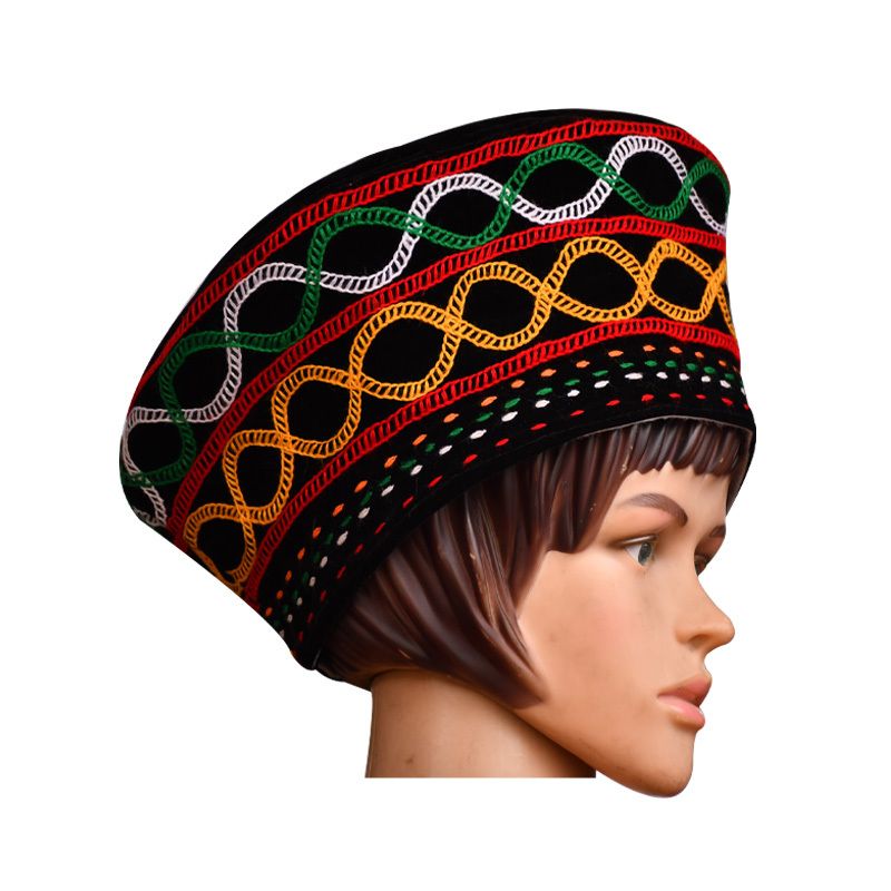 Chapeau traditionnel toghu pour reine mère 