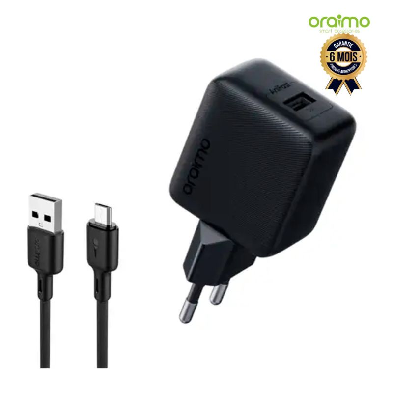 Chargeur ORAIMO Camon 18s prix Cameroun