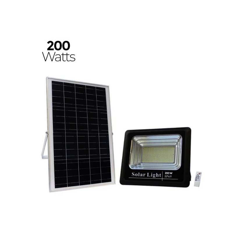 Projecteur Solaire  D'extérieur Autonome  GDplus  - 200W - 6 mois|GlotelhoCameroun