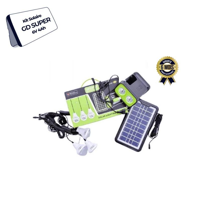 Système d'éclairage solaire GDSuper - GD-17|Glotelho Cameroun