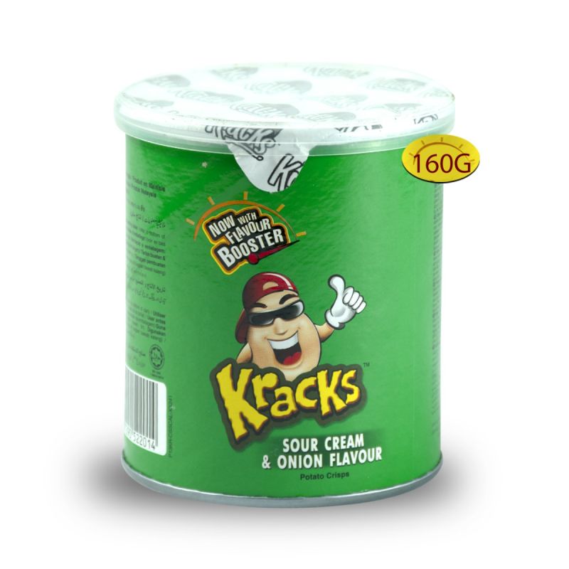 Chips Kracks – Sour Cream – 45g – Texture croustillante – Format nomade