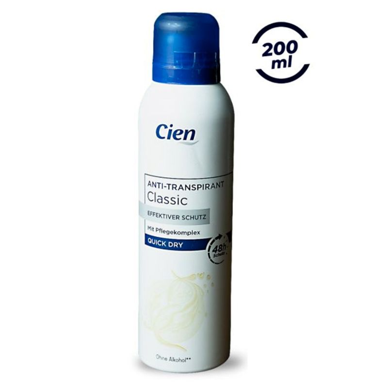 Cien - Anti transpirant - Classic - 200 ml