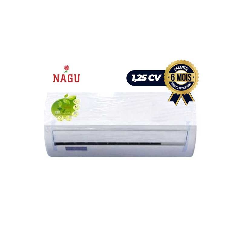 Climatiseur - Split - NAGU - NA-09FSA - R410A - 1.25CV - Blanc -6 mois | Glotelho Cameroun