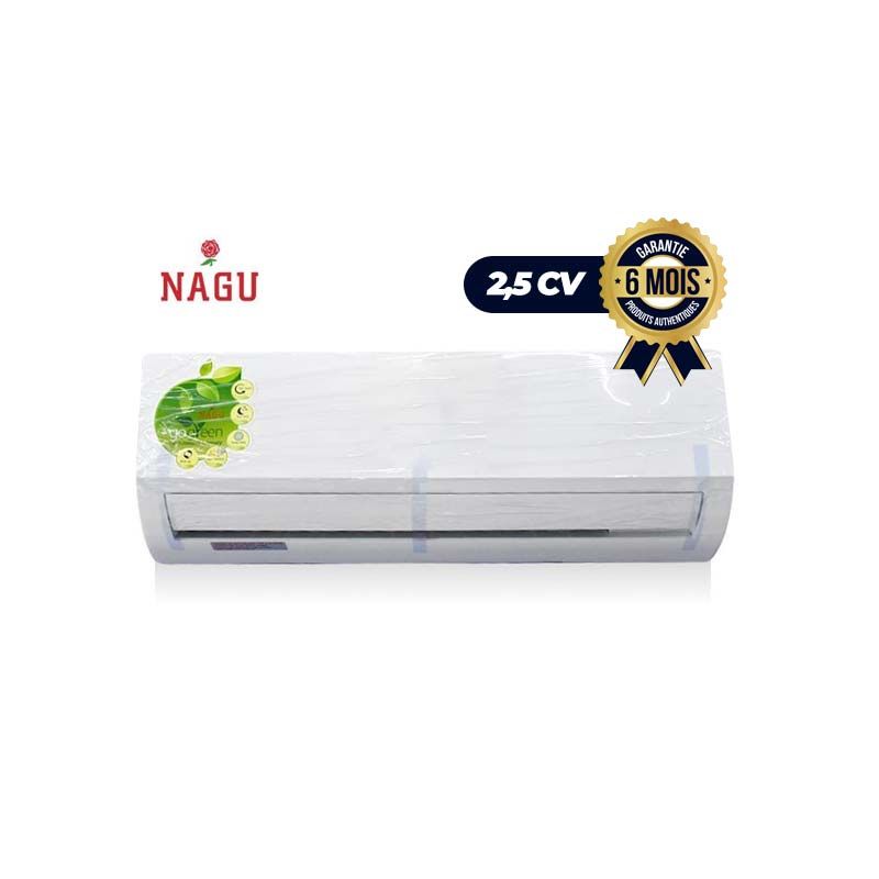 Climatiseur - Split - NAGU - NA-18FSA - R410A - 2.5CV - Blanc -6 mois | Glotelho Cameroun