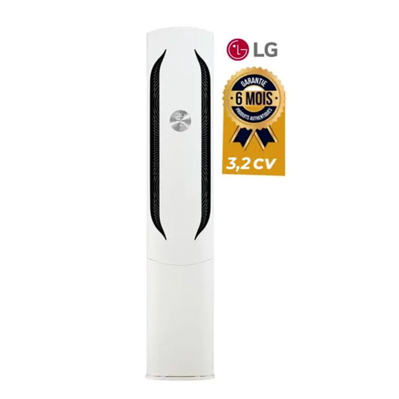 Climatiseur Armoire Dual Inverter – LG AirTower L – 2,5 CV, garanti 6 mois, prix Cameroun.