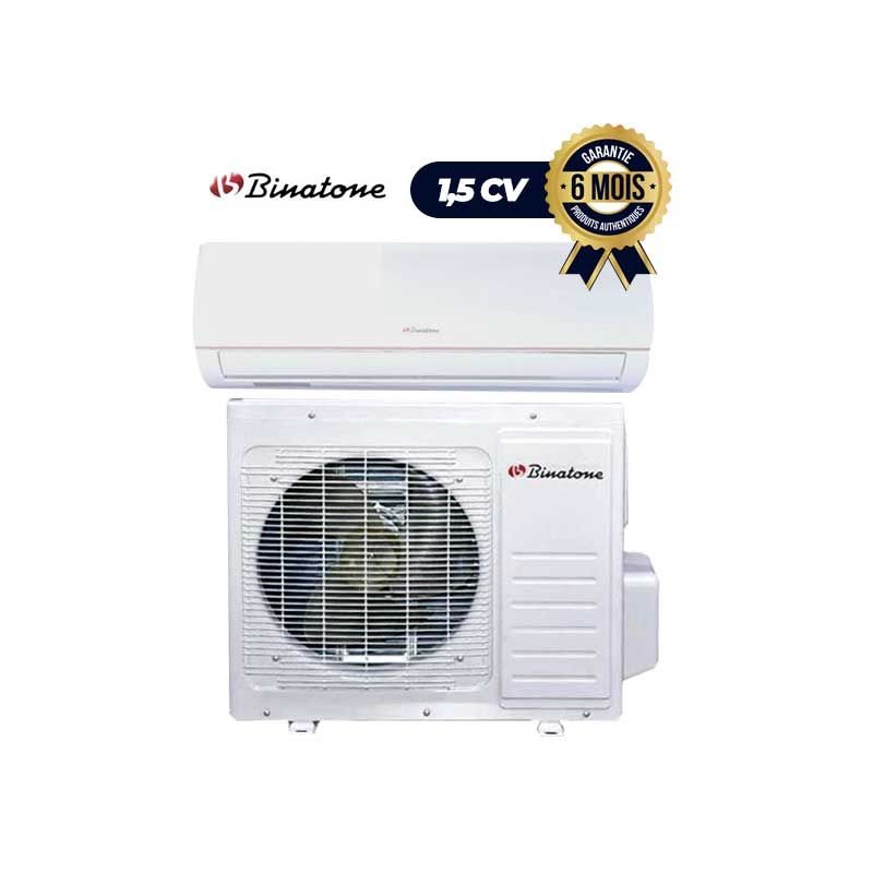 Climatiseur split - Binatone -1.5cv -120000btu - Blanc - Garantie : 12 Mois | Glotelho Cameroun