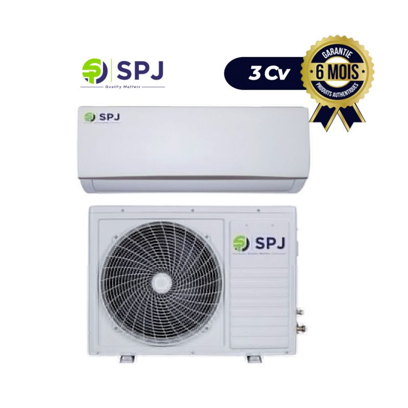 Climatiseur Split - SPJ - 24000btu - 32008W - R410A - Blanc  | Glotelho Cameroun