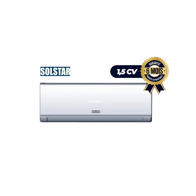 Climatiseur Split - Solstar AC ASI/ASU12FSS  - 12000 BTU - 1,5 CV - Blanc | Glotelho Cameroun
