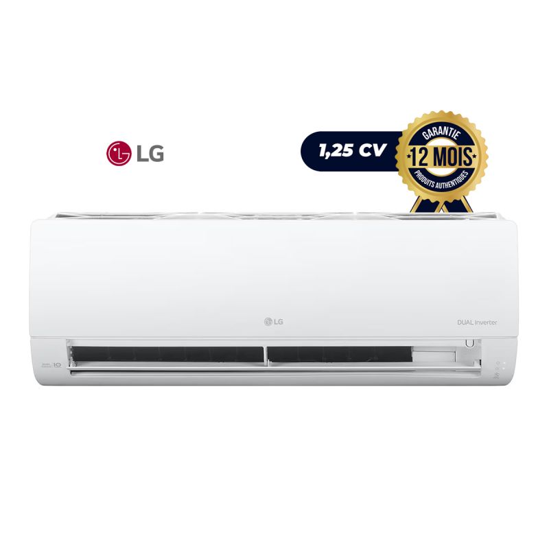 Climatiseur Split Dual Inverter LG - (Prix en fcfa) - 9000 BTU - 1,25CV -  R410a -  (Prix en fcfa) | Glotelho Cameroun