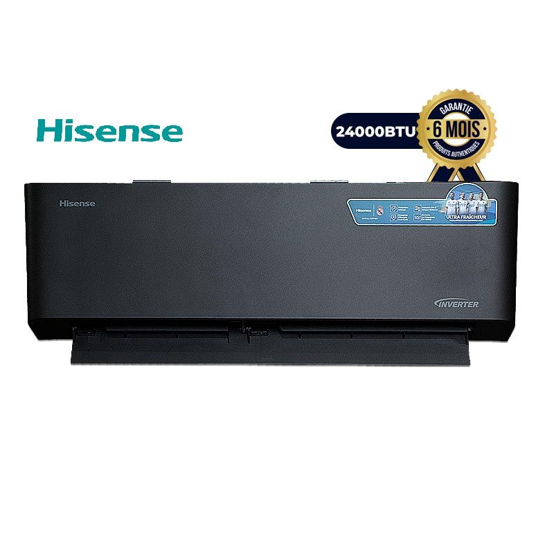 Climatiseur Split Inverter - Hisense 24000 BTU - 3 CV 